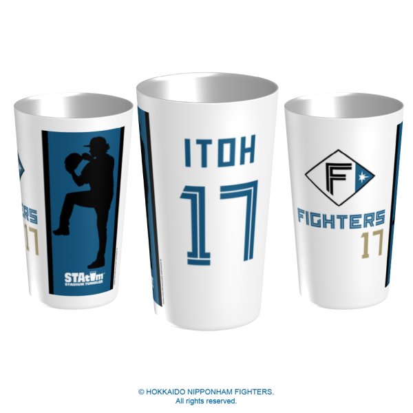 画像2: ファイターズ | スタタン™ | 選手名Ver. | ホーム |   ※シルエット［Ａ］使用 (2)