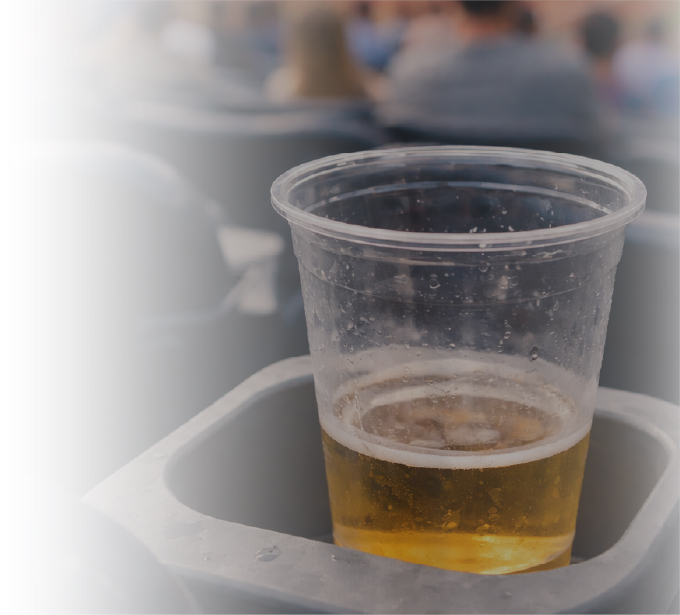 球場のぬるくなったビール